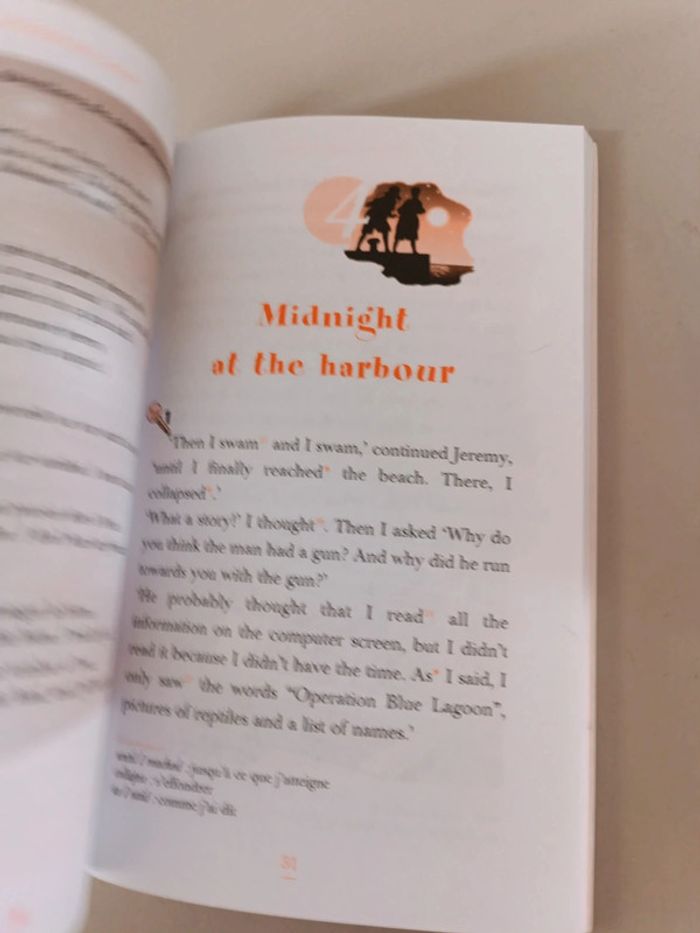 Lire en anglais de la 5ème à la 4ème opération blood Lagoon de 12 à 13 ans - photo numéro 19