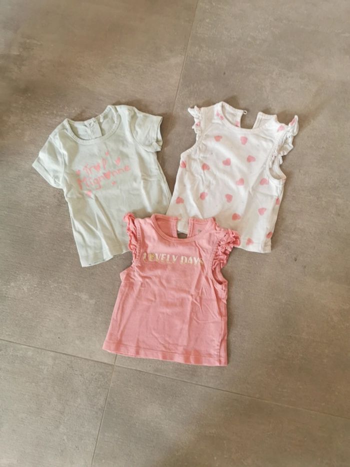 Lot de 3 tee-shirt 3 mois