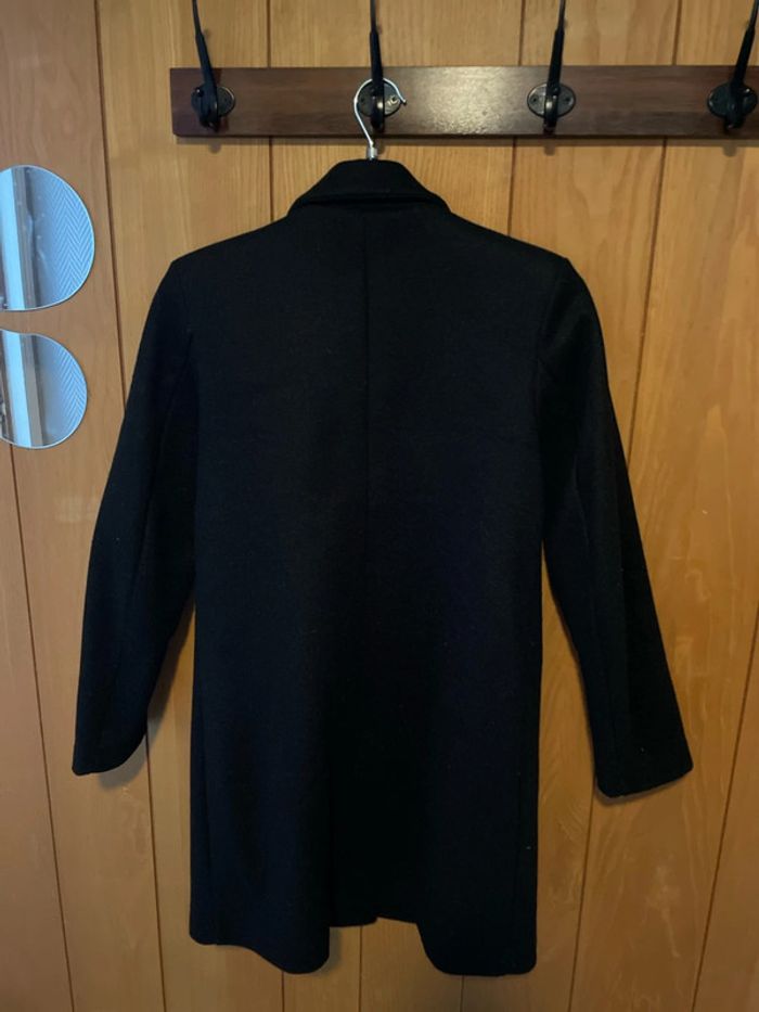 Manteau long noir taille S - photo numéro 3