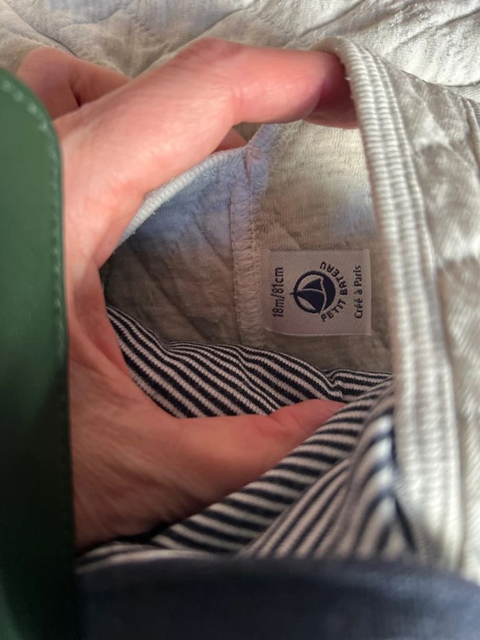 Ensemble 3 pièces molletonné 18 mois - Petit Bateau - photo numéro 7