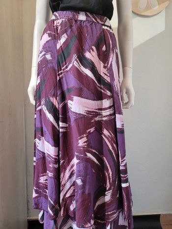 Longue jupe  violette