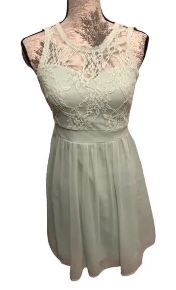 Robe vert clair Vero Moda