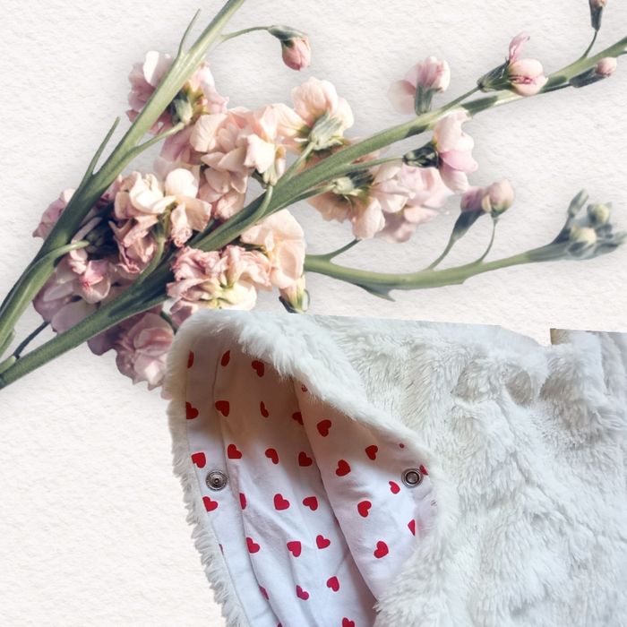 Poncho/Cape Ultra Doux  taille 9 mois bébé fille 💖 - photo numéro 5