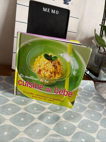 Livré de cuisine pour bébé