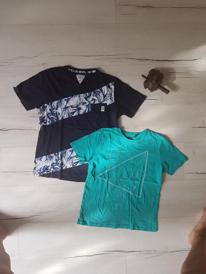 Lot de 2 tee shirts garçon 12 ans ikks