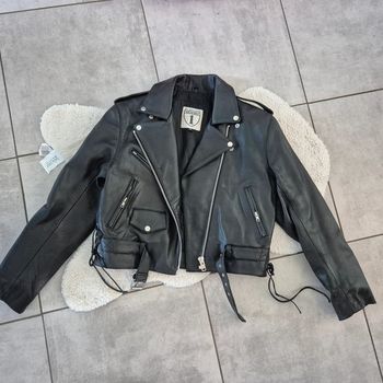 Veste Perfecto noir femme pour moto taille 40 Highway 1