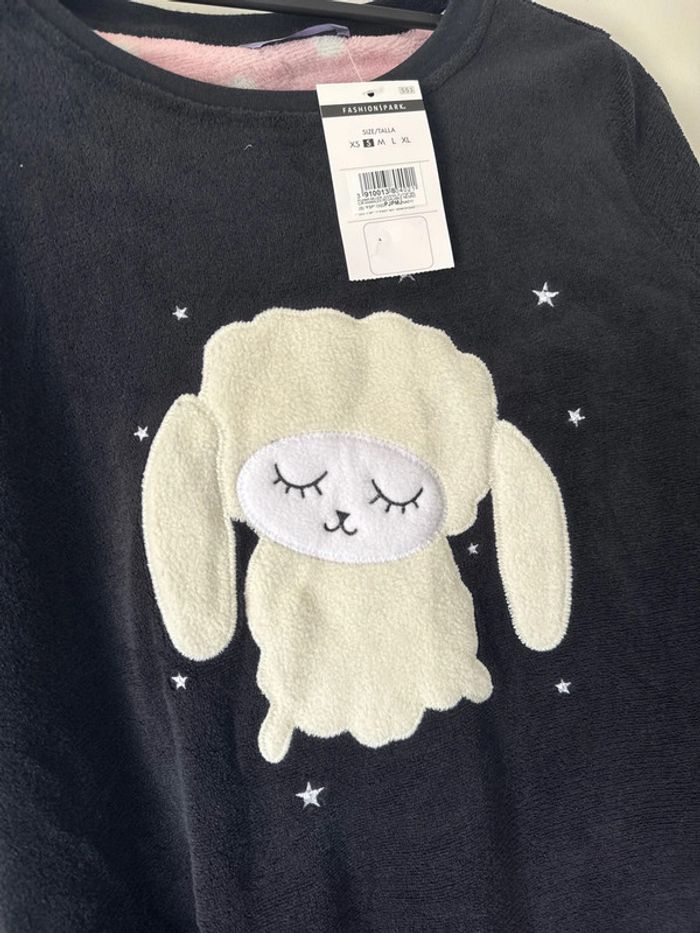 👚ensemble de pyjama chaud d’hiver - fashionspark- taille S - neuf avec étiquette - photo numéro 2