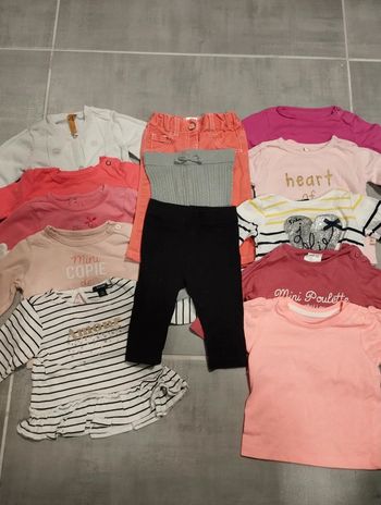 Lot de 13 vêtements en 3 mois