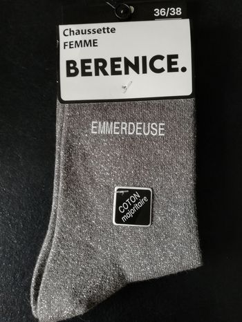 Chaussette a paillette 