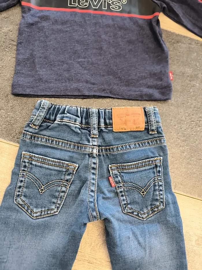 Ensemble 2 pièces garçon 6 mois Levi's - photo numéro 7