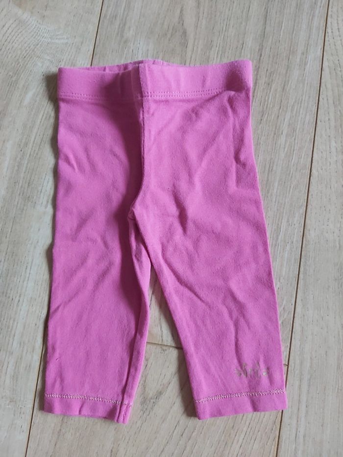 Ensemble tee-shirt avec col Claudine et legging fille 3 mois en très bon état (78) - photo numéro 5