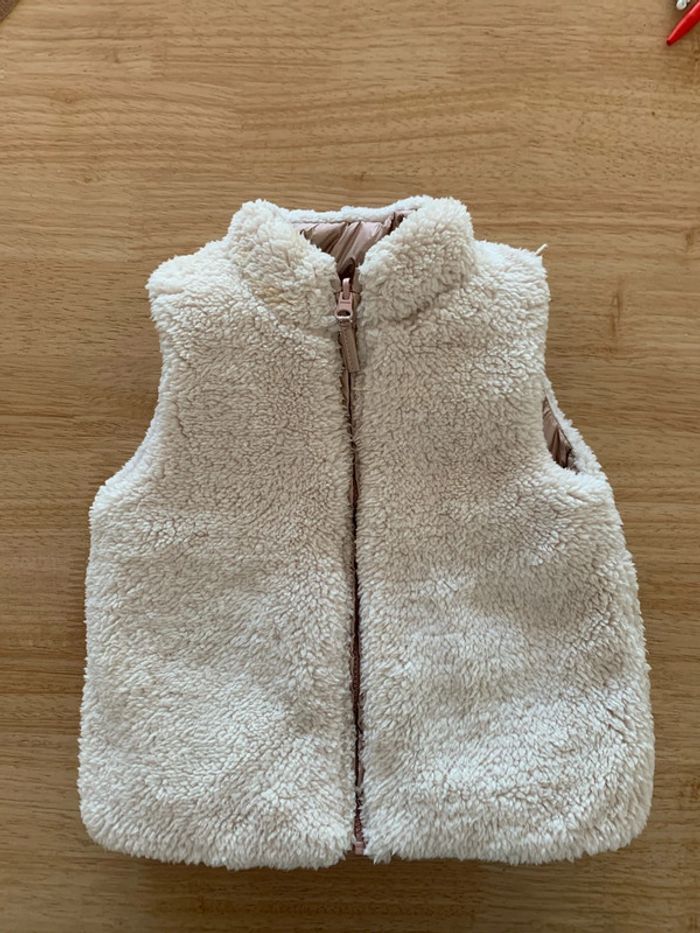 Doudoune sans manche 12 mois