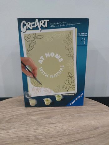 Creart ravensburger AT home with nature neuf