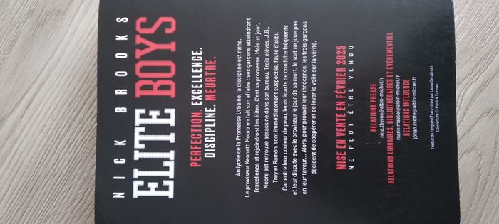 Livre "Elite boys" de Nick Brooks - photo numéro 2