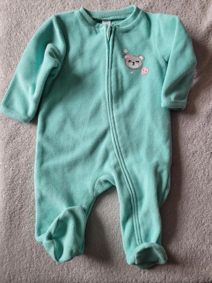 Pyjama polaire zippé 9 mois