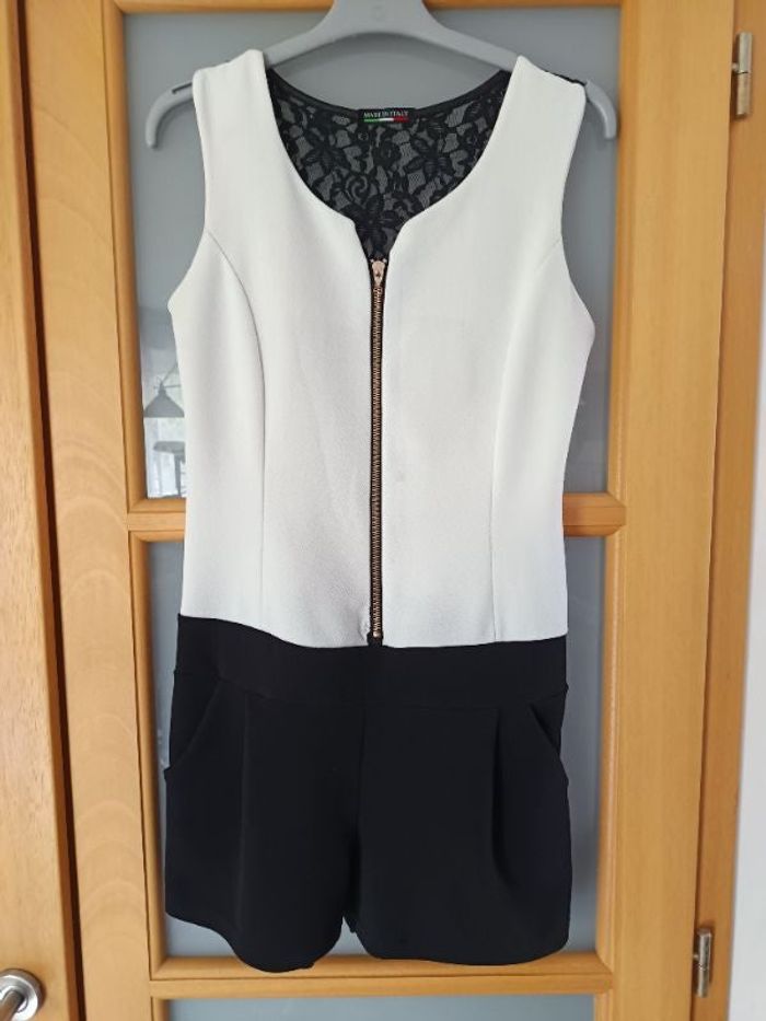 Combi short S/M femme