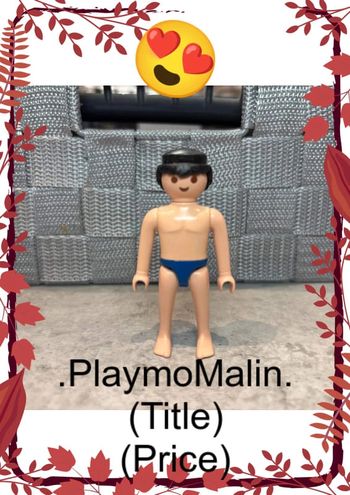 Personnage figurine homme playmobil