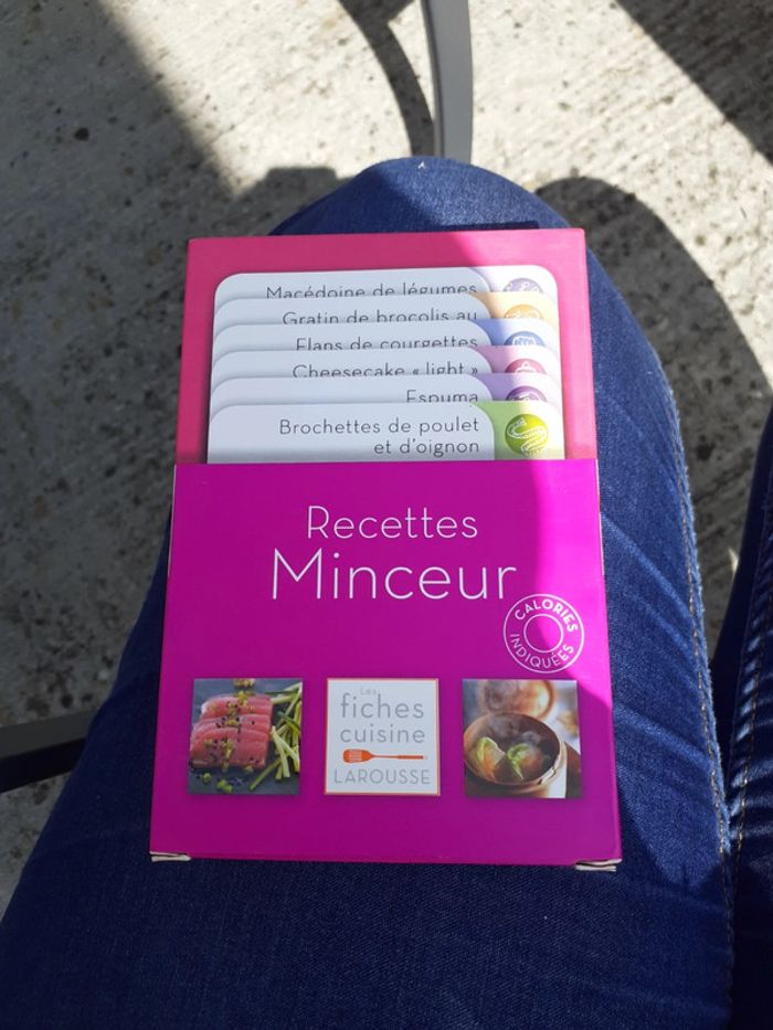 Lot coffret recette de cuisine
