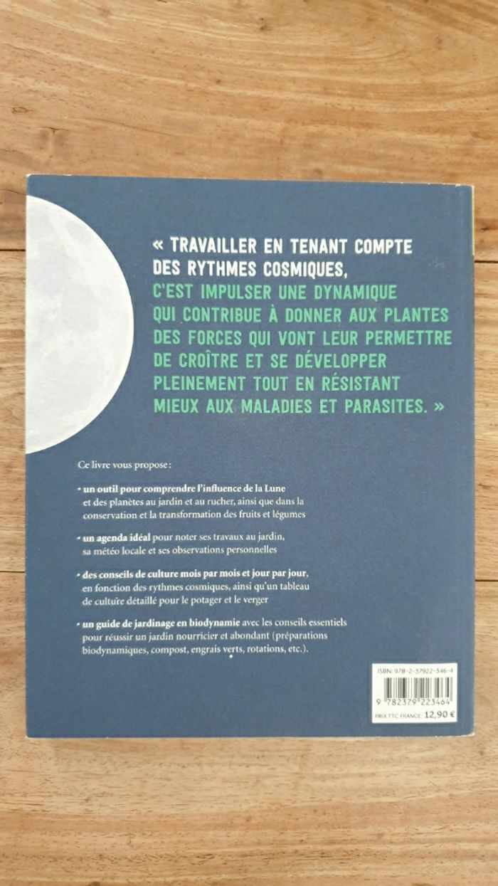 Livre "Jardiner avec la lune en biodynamique " Ulmer - photo numéro 2