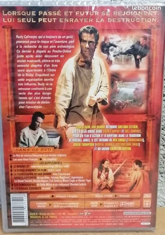 Dvd / THE ORDER / VAN DAMME (Neuf sous blister) - photo numéro 3