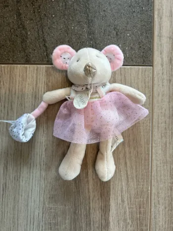 Peluche doudou et cie sourie