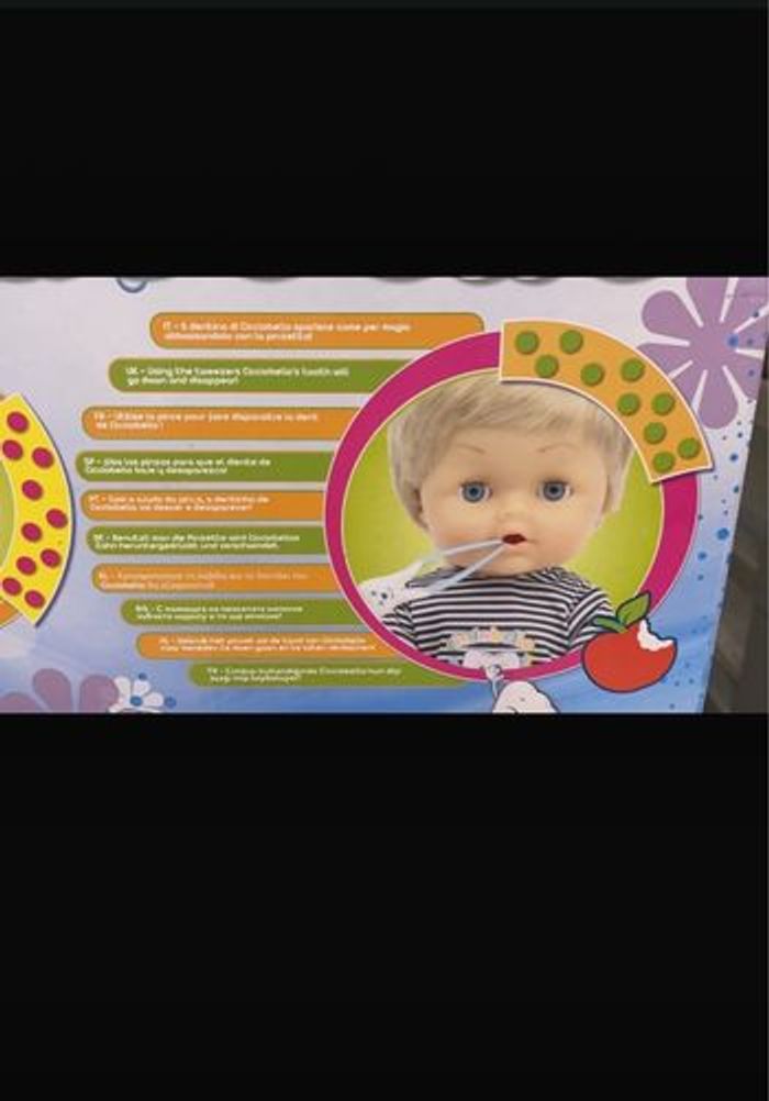 Poupon cicciobello première dent - photo numéro 3