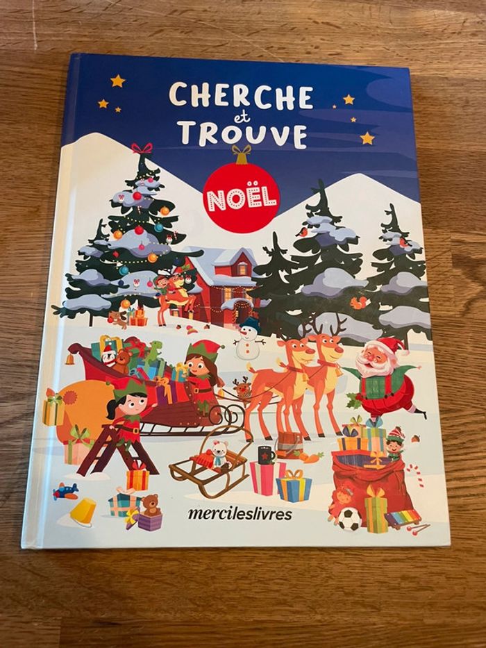 Livre Cherche et trouve a Noël