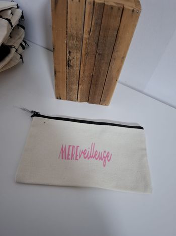 Pochette personnalisée -fête des mères - mère veilleuse