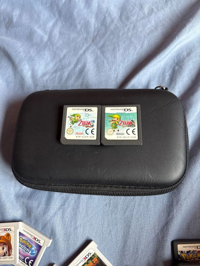 Lot 2 jeux Zelda ds Zelda Spirit tracks & phantom hourglass