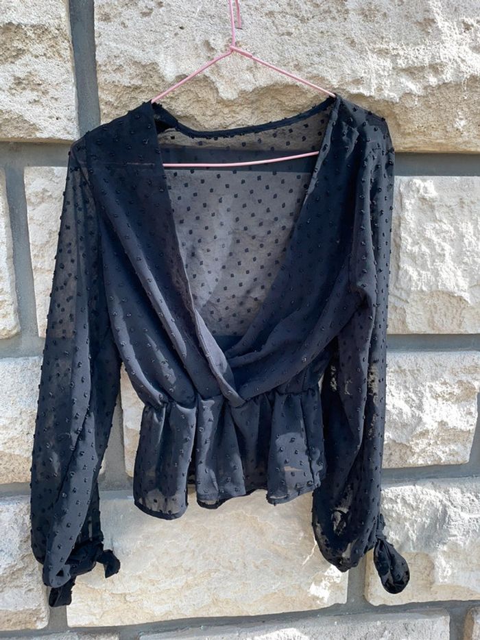 Haut noir petit poids S - photo numéro 2