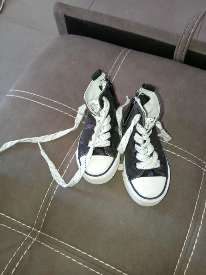 Baskets Montantes Chaussures Friboo Basket Montante En Tissu