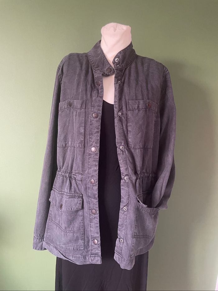 Veste Creeks grise en denim - photo numéro 2