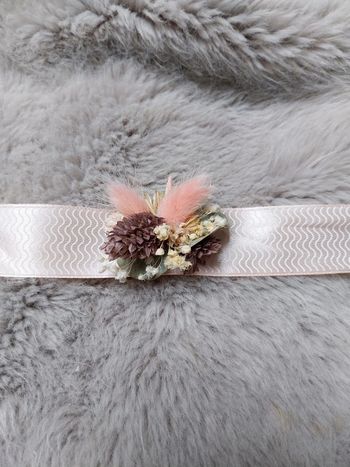 Bracelet fleurs séchées