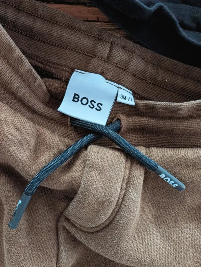 Ensemble 9 mois marron et noir BOSS - photo numéro 3