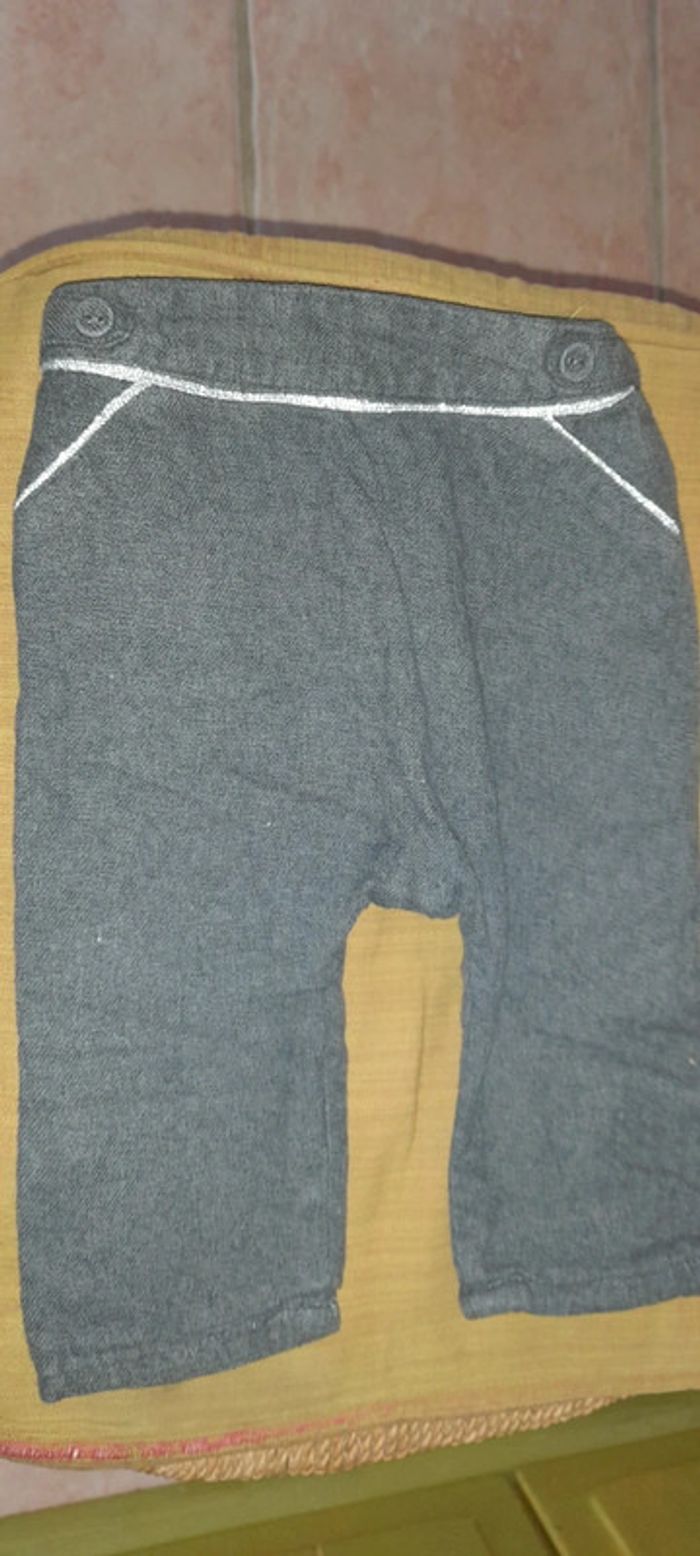 Pantalon bébé flanelle