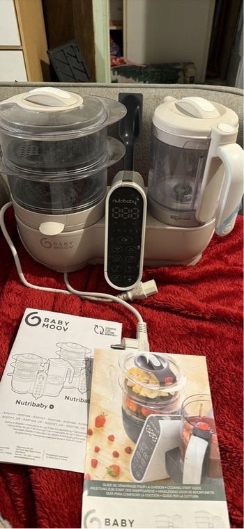 Babymoov Nutribaby+ robot bébé complet très bon état