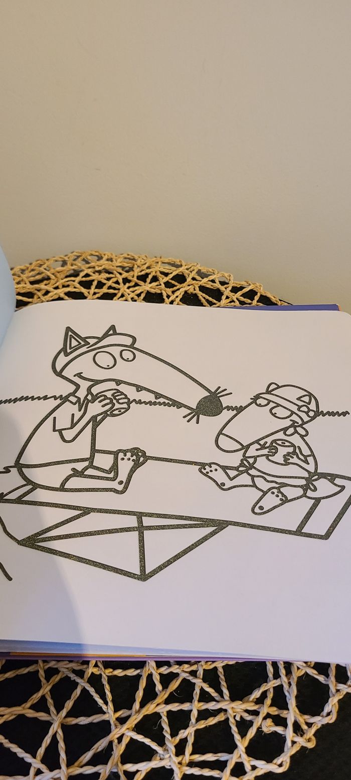P'tit Loup - Mes coloriages à ne pas dépasser - Les vacances- Cahier de vacances Broché - photo numéro 6