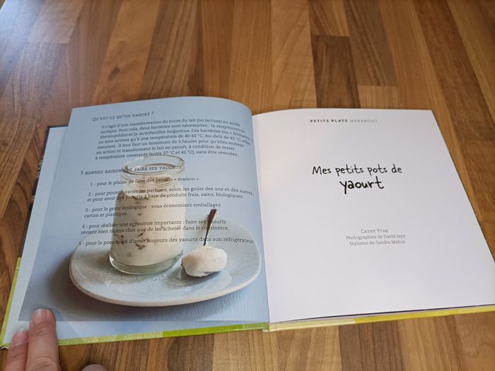 Livré Recette yaourt - Mes Petits pots de yaourt - photo numéro 7