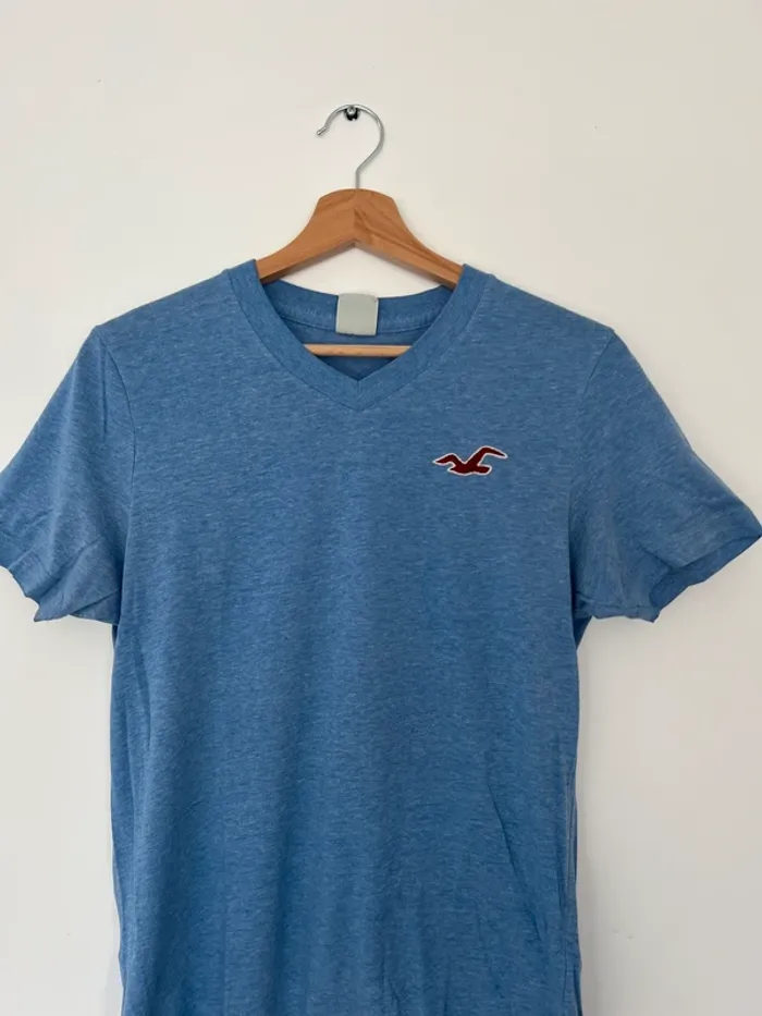 Tee-shirt col V femme Hollister