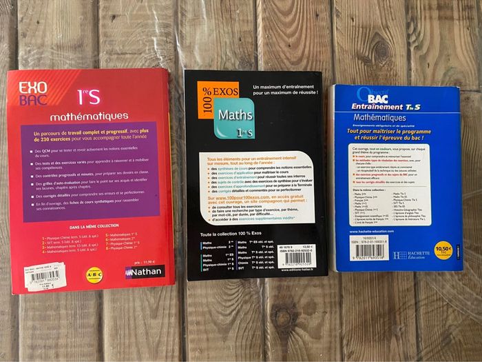 livre manuel bac maths S - photo numéro 2