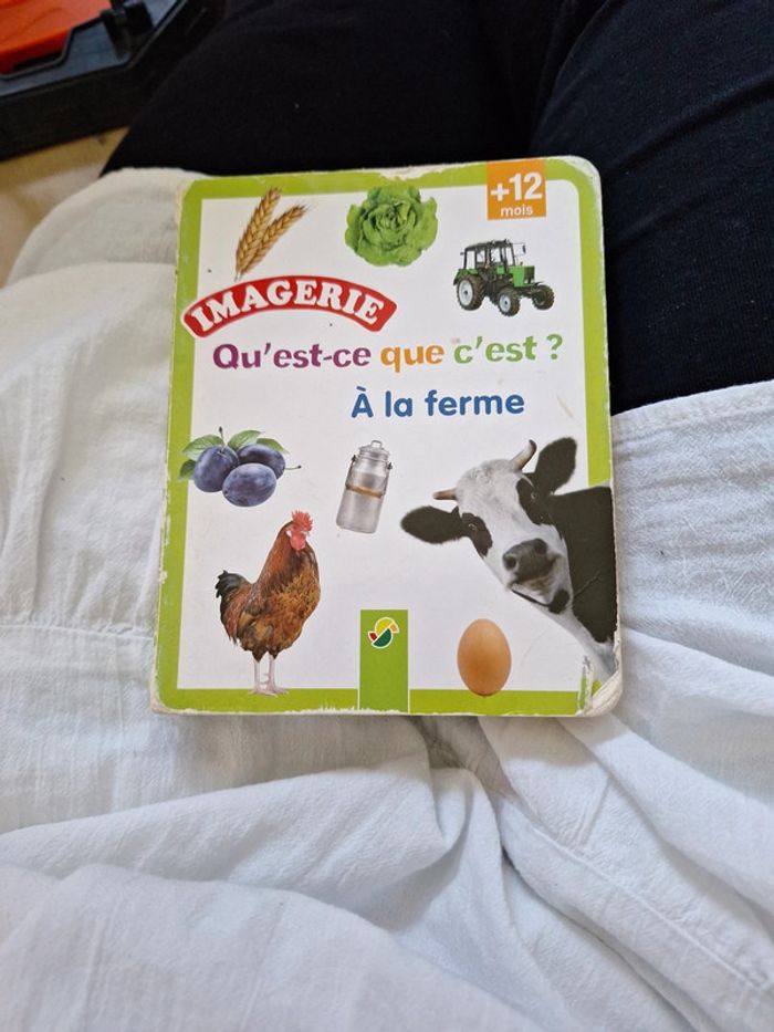 Livre imagier de la ferme