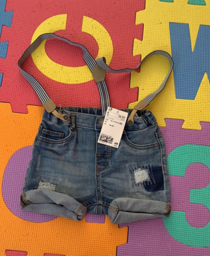 Short fille 12-18 mois