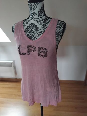 Débardeur rose les petites bombes