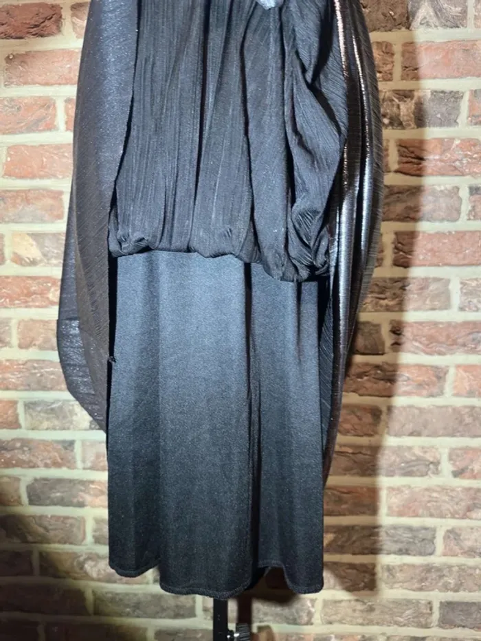 Jupe plissée argentée Molly Bracken Taille S / 36 - photo numéro 6
