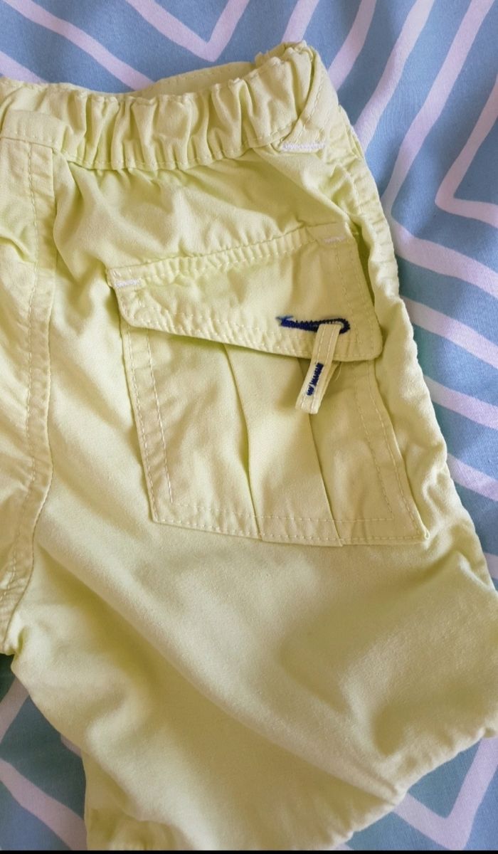 Short jaune fluo 18/24mois - photo numéro 4