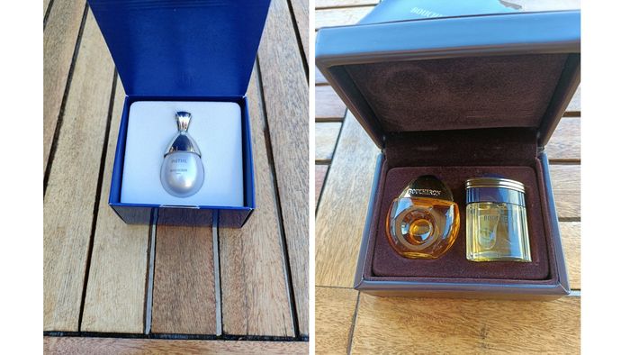 Trois  magnifiques miniatures Boucheron