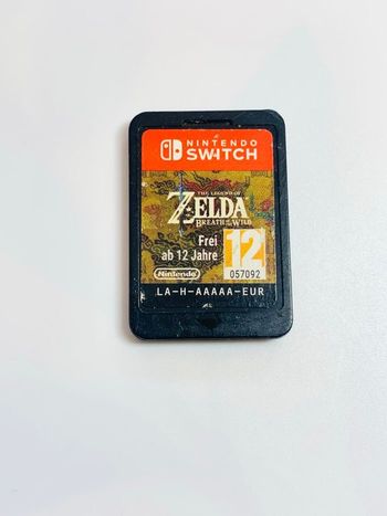 Jeu switch Zelda breath of the wild