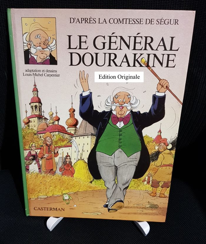 BD Comtesse de Ségur Tome 8 EO : Le Général Dourakine - Louis-Michel Carpentier - Casterman