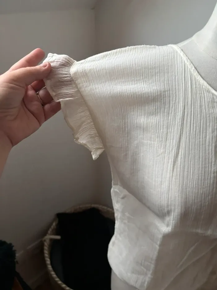 🌼 super blouse en gaz coton très léger - Émile & Ida - T36 - photo numéro 3