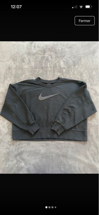 Pull Nike Femme Noir Taille M Très Bon État